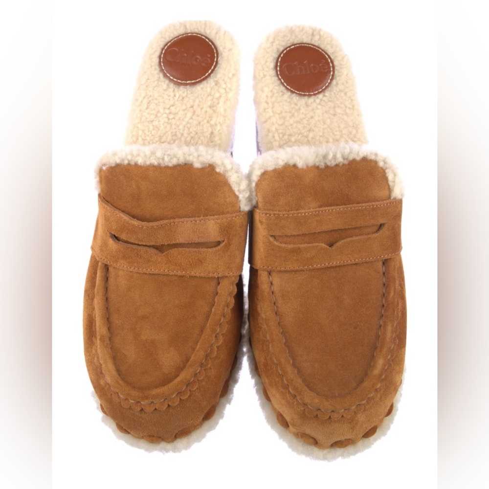 Chloe “Joy” platform clogs size 40